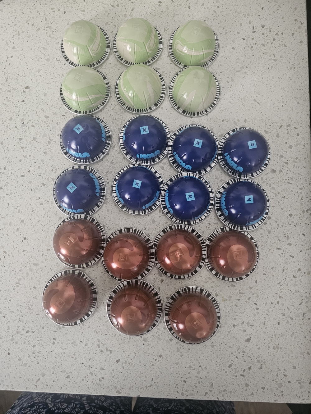 Nespresso Coffee 21 Capsules